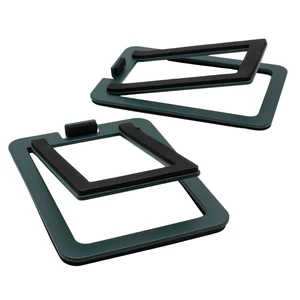 DS1M Metal Speaker Stands Pair - Green For Computer Speakers, Studio Monitors and Bookshelf Speakers DS1M Metal Speaker Stands Pair - Green For Computer Speakers, Studio Monitors and Bookshelf Speakers
