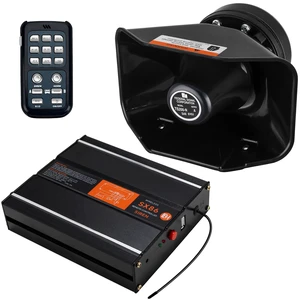 Police Siren for Truck Car 12V PA System Kit Remote Control Wireless Wireless Remote Control, High-Power Aluminum Unit, Efficient Heat Dissipation, 21 Sound Modes, 150dB, Waterproof Police Siren for Truck Car 12V PA System Kit Remote Control Wireless Wireless Remote Control, High-Power Aluminum Unit, Efficient Heat Dissipation, 21 Sound Modes, 150dB, Waterproof