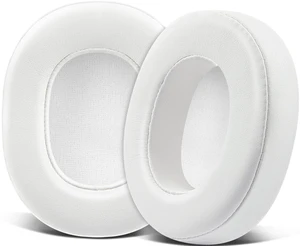 Replacement Earpads for Skullcandy Hesh 3/ANC/Evo & Crusher Wireless/540/ANC/Evo & Venue ANC Over-Ear Headphones, Ear Pads Cushions with Protein Leather, Noise Isolation Foam - White Replacement Earpads for Skullcandy Hesh 3/ANC/Evo & Crusher Wireless/540/ANC/Evo & Venue ANC Over-Ear Headphones, Ear Pads Cushions with Protein Leather, Noise Isolation Foam - White
