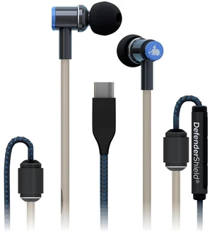 Air Tube Stereo Earbuds USB-C - Universal Acoustic Wired Headphones with Mic & Volume Control Air Tube Stereo Earbuds USB-C - Universal Acoustic Wired Headphones with Mic & Volume Control