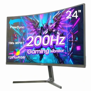 24 Inch Gaming Monitor 200Hz, FHD 1080P Computer Screen, FreeSync Sync, 3000:1 Contrast, 120% sRGB, HDMI & DP Ports, VESA Mount, HDMI Cable Included 24 Inch Gaming Monitor 200Hz, FHD 1080P Computer Screen, FreeSync Sync, 3000:1 Contrast, 120% sRGB, HDMI & DP Ports, VESA Mount, HDMI Cable Included