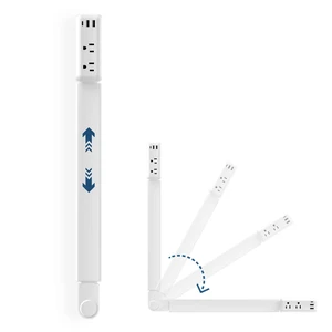 34 Inch Retractable Outlet Extender,360° Rotation Coverage Adjust Length, Extend 23 to 34 inches, Access Hard-to-Reach Socket, Designed for Behind Sofa, Nightstands, Desks, etc,Beige 34 Inch Retractable Outlet Extender,360° Rotation Coverage Adjust Length, Extend 23 to 34 inches, Access Hard-to-Reach Socket, Designed for Behind Sofa, Nightstands, Desks, etc,Beige