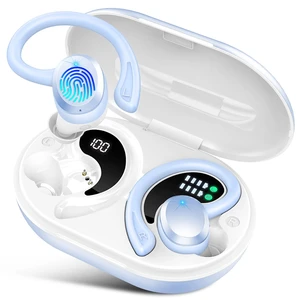 Wireless Earbuds Sport, 2025 Bluetooth 5.3 Headphones Bass Hi-Fi Stereo Over Ear Buds, 48Hrs Noise Cancelling Headset with Earhook, IP7 Waterproof Earphones Workout Running for Laptop Pad Android iOS Wireless Earbuds Sport, 2025 Bluetooth 5.3 Headphones Bass Hi-Fi Stereo Over Ear Buds, 48Hrs Noise Cancelling Headset with Earhook, IP7 Waterproof Earphones Workout Running for Laptop Pad Android iOS
