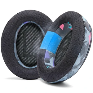 Freeze QC35 - Cooling Gel Ear Pads for Bose QuietComfort 35 & 35ii Made by Wicked Cushions Breathable Sports Fabric, Extra Thick & Cooler for Longer 90's Black Freeze QC35 - Cooling Gel Ear Pads for Bose QuietComfort 35 & 35ii Made by Wicked Cushions Breathable Sports Fabric, Extra Thick & Cooler for Longer 90's Black