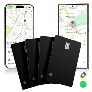 eirix 4 Pack Wallet Tracker Card (iOS and Android) Ultra Slim 0.07in P68 Waterproof Rechargeable Work with Apple Find My & Google Find Hub, Item Locator for Card Holder,Passports,Money Clips eirix 4 Pack Wallet Tracker Card (iOS and Android) Ultra Slim 0.07in P68 Waterproof Rechargeable Work with Apple Find My & Google Find Hub, Item Locator for Card Holder,Passports,Money Clips