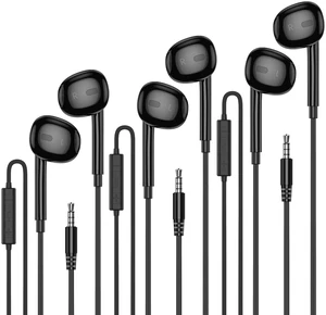 Wired Earbuds with Microphone, 3.5mm Jack in Ear Headphones with Microphone Suitable for Smartphones, Computers, Laptops, IPads, MP3 Players, Etc Wired Earbuds with Microphone, 3.5mm Jack in Ear Headphones with Microphone Suitable for Smartphones, Computers, Laptops, IPads, MP3 Players, Etc