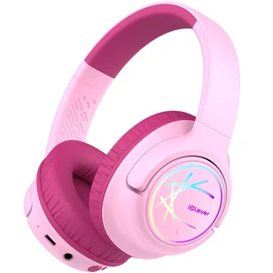 BTH18 Kids Bluetooth Headphones LED Lights for Toddler Boys Girls SafeSound Tech, 43H Playtime Stereo Sound, USB C Charging AUX Cable, Over Ear Kids Headphones Wireless for iPad/Tablet/Travel BTH18 Kids Bluetooth Headphones LED Lights for Toddler Boys Girls SafeSound Tech, 43H Playtime Stereo Sound, USB C Charging AUX Cable, Over Ear Kids Headphones Wireless for iPad/Tablet/Travel