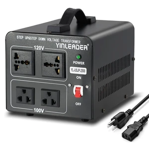 US to Japanese Voltage Converter - Step Down 120V to 100V for Japanese High-Power Devices use in US/CA/MX US to Japanese Voltage Converter - Step Down 120V to 100V for Japanese High-Power Devices use in US/CA/MX