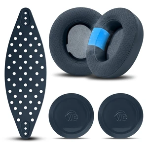Mod Kit V2 Nova Pro Wireless, Pro Omni & Elite - Gel Earpads & Headband Made by Wicked Cushions Side Plates also included. Fits Arctis Nova Pro Wireless, Elite & Pro Omni Midnight Blue Mod Kit V2 Nova Pro Wireless, Pro Omni & Elite - Gel Earpads & Headband Made by Wicked Cushions Side Plates also included. Fits Arctis Nova Pro Wireless, Elite & Pro Omni Midnight Blue