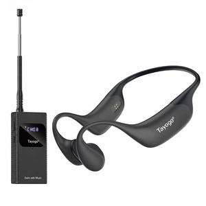 Swimming Headphones for Spotify, No Downloads Needed T6+W23 SwimCombo Stream Phone Audio via T6 Bone Conduction Swim Coach Communicator Silicone-Coated Housing Swimming Headphones for Spotify, No Downloads Needed T6+W23 SwimCombo Stream Phone Audio via T6 Bone Conduction Swim Coach Communicator Silicone-Coated Housing