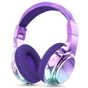 Kids Bluetooth Headphones, 60H Playtime, 74/85/94dB Volume Limit For school, tablet, travel, kids wireless headphones feature HD mic, fast charging, foldable design, boys girls, wired mode Kids Bluetooth Headphones, 60H Playtime, 74/85/94dB Volume Limit For school, tablet, travel, kids wireless headphones feature HD mic, fast charging, foldable design, boys girls, wired mode