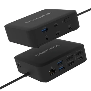 VT1200DL Universal Dual Monitor Docking Station USB-C Dual 4K Display via HDMI/DP, 100W Power Passthrough, Universal DisplayLink, Windows & Mac Support, Travel & Hybrid Work VT1200DL Universal Dual Monitor Docking Station USB-C Dual 4K Display via HDMI/DP, 100W Power Passthrough, Universal DisplayLink, Windows & Mac Support, Travel & Hybrid Work