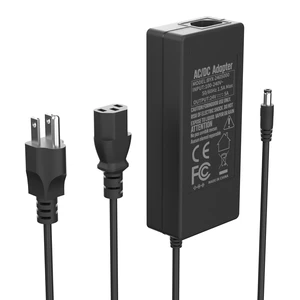 24V DC Power Supply Adapter 24Volt 5A 120W AC to DC Converter Transformer 100-240V AC Input with 5.5 x 2.1mm US Plug for LED Strip, CCTV Camera 24V DC Power Supply Adapter 24Volt 5A 120W AC to DC Converter Transformer 100-240V AC Input with 5.5 x 2.1mm US Plug for LED Strip, CCTV Camera