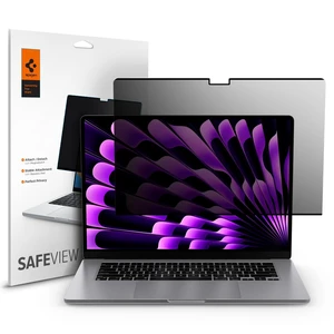 SafeView Screen Protector for MacBook Air 15" M2-M5 (2022-2026) Privacy filter blocks side-angle views, anti-glare, easy install, magnetic attachment, precise cutouts and webcam clearance SafeView Screen Protector for MacBook Air 15" M2-M5 (2022-2026) Privacy filter blocks side-angle views, anti-glare, easy install, magnetic attachment, precise cutouts and webcam clearance