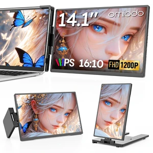 14" FHD 1200P Laptop Screen Extender for 14"-17.3" Laptop Portable Monitor Dual Travel Screen Monitor IPS Plug & Play, Laptop Screen Monitor Extender Compatible with Windows/Mac/Android&Chrome OS 14" FHD 1200P Laptop Screen Extender for 14"-17.3" Laptop Portable Monitor Dual Travel Screen Monitor IPS Plug & Play, Laptop Screen Monitor Extender Compatible with Windows/Mac/Android&Chrome OS