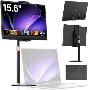 15.6" Portable Monitor with Stand FHD 1080P IPS Travel Monitor for Laptop Height Adjustable Tablet Stand&Protective Case Included,USB-C&HDMI Screen Extender for Laptop Mac PC Phone Xbox PS4/5 Switch 15.6" Portable Monitor with Stand FHD 1080P IPS Travel Monitor for Laptop Height Adjustable Tablet Stand&Protective Case Included,USB-C&HDMI Screen Extender for Laptop Mac PC Phone Xbox PS4/5 Switch