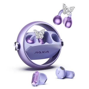 3 in 1 Ctbuds Stylish Jewelry-Style Clip on Open Ear Headphones Wireless Earbuds, Instant Earring Mode, Ultra-Long 140H Play, Bluetooth 6.0, All-Day Wear for Work Fitness Daily Use, Purple 3 in 1 Ctbuds Stylish Jewelry-Style Clip on Open Ear Headphones Wireless Earbuds, Instant Earring Mode, Ultra-Long 140H Play, Bluetooth 6.0, All-Day Wear for Work Fitness Daily Use, Purple