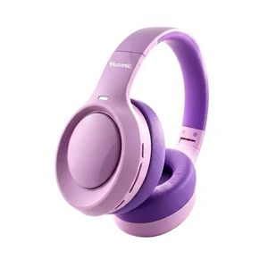 Hybrid Active Noise Cancelling Headphones, 72H Play Time, Deep Bass Bluetooth 6.0, Over Ear ANC Headphones Wireless for Girls Ladies Travel/Airplane/Office (Purple) Hybrid Active Noise Cancelling Headphones, 72H Play Time, Deep Bass Bluetooth 6.0, Over Ear ANC Headphones Wireless for Girls Ladies Travel/Airplane/Office (Purple)