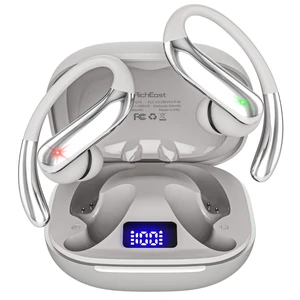 Active Noise Cancelling Earbuds Wireless Earbuds Bluetooth 6.0 Headphones, Hi-Res Audio Clear Calls Earphones with Over Ear Hooks for Running Gym Workout Travel Beige Active Noise Cancelling Earbuds Wireless Earbuds Bluetooth 6.0 Headphones, Hi-Res Audio Clear Calls Earphones with Over Ear Hooks for Running Gym Workout Travel Beige