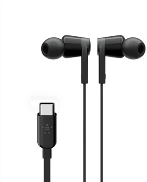 Wired Earbuds with USB-C Connector, Built-in Mic In-ear headphones, tangle-free cable, inline remote, volume and track controls, USB-C smartphones, tablets Wired Earbuds with USB-C Connector, Built-in Mic In-ear headphones, tangle-free cable, inline remote, volume and track controls, USB-C smartphones, tablets