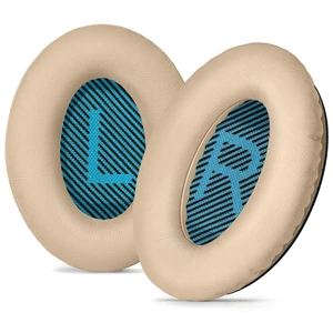 Replacement Ear-Pads Cushions for Bose QuietComfort (QC) 35 35ii 25 15 2 and More Headphones, Upgraded Covers with Soft Protein Leather, Reinforced Sealing, Optimized Memory Foam (Brown) Replacement Ear-Pads Cushions for Bose QuietComfort (QC) 35 35ii 25 15 2 and More Headphones, Upgraded Covers with Soft Protein Leather, Reinforced Sealing, Optimized Memory Foam (Brown)