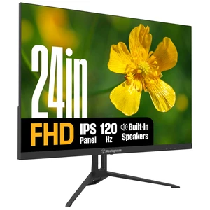 24 Inch FHD 1080P IPS 120Hz Computer & Gaming Monitor with HDR 1ms Adaptive Sync for Work or Gaming HDMI DP VGA Inputs 300 Nits Preset Game Modes HDR Built-in Speakers Eye Care Technology 24 Inch FHD 1080P IPS 120Hz Computer & Gaming Monitor with HDR 1ms Adaptive Sync for Work or Gaming HDMI DP VGA Inputs 300 Nits Preset Game Modes HDR Built-in Speakers Eye Care Technology