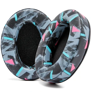 PadZ Universal - Earpads for ATH M50X / SteelSeries Arctis/HyperX Made by Wicked Cushions Extra Thick Also fits Logitech G Pro X & 50+ Additional Models 90s Black PadZ Universal - Earpads for ATH M50X / SteelSeries Arctis/HyperX Made by Wicked Cushions Extra Thick Also fits Logitech G Pro X & 50+ Additional Models 90s Black