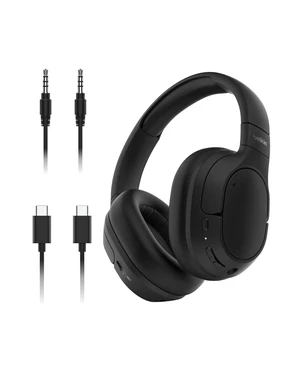Isolate Over-Ear ANC Headphones, CloudCushion, 60H Hybrid active noise cancelling, Bluetooth 5.4, foldable, multipoint, travel, home, office, USB-C and 3.5mm cable Isolate Over-Ear ANC Headphones, CloudCushion, 60H Hybrid active noise cancelling, Bluetooth 5.4, foldable, multipoint, travel, home, office, USB-C and 3.5mm cable