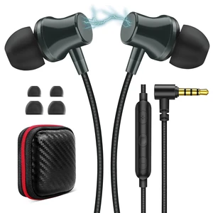 Wired Headphones Earphones for School Laptop PC Chromebook, Green Ear Buds with 3.5mm Plug in Audio Jack Microphone HiFi Stereo Clear Call Volume Control for Kindle Fire Travel MP3 Wired Headphones Earphones for School Laptop PC Chromebook, Green Ear Buds with 3.5mm Plug in Audio Jack Microphone HiFi Stereo Clear Call Volume Control for Kindle Fire Travel MP3
