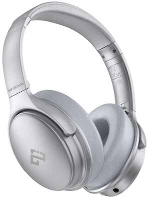 H1 Active Noise Cancelling Bluetooth Headphone Over Ear Deep Bass Comfortable, Hi-Fi Stereo, 90H Playtime, Low Latency, Foldable Lightweight for Travel, Office, Sport Running - White H1 Active Noise Cancelling Bluetooth Headphone Over Ear Deep Bass Comfortable, Hi-Fi Stereo, 90H Playtime, Low Latency, Foldable Lightweight for Travel, Office, Sport Running - White