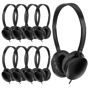 Kids Headphones Bulk 30 Pack for School Students Children Wholesale Wired Headphones for Classroom,Group Learning, Computer Lab, Library, Online Lesson and Testing 3.5mm Jack (Black) Kids Headphones Bulk 30 Pack for School Students Children Wholesale Wired Headphones for Classroom,Group Learning, Computer Lab, Library, Online Lesson and Testing 3.5mm Jack (Black)