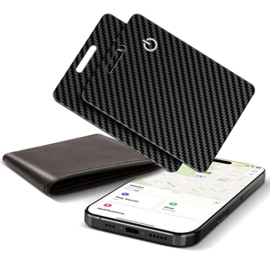 Wallet Tracker Card for Apple Find My (iOS Only), Ultra-Thin Bluetooth Tracker Smart Card Wallet Finder, IP68 Waterproof Slim Item Locator for Wallets, Keys, Passport & Luggage Tags (Jet Black) Wallet Tracker Card for Apple Find My (iOS Only), Ultra-Thin Bluetooth Tracker Smart Card Wallet Finder, IP68 Waterproof Slim Item Locator for Wallets, Keys, Passport & Luggage Tags (Jet Black)