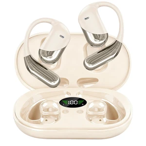 2026 Open Ear Clip Wireless Earbuds Headphones, Bluetooth Built-in Mic, IPX7 Waterproof, LED Display Charging Case,Ear Hooks Ear Buds Ultra,Design for Running/Walking/Workout/Cycling/Gym 2026 Open Ear Clip Wireless Earbuds Headphones, Bluetooth Built-in Mic, IPX7 Waterproof, LED Display Charging Case,Ear Hooks Ear Buds Ultra,Design for Running/Walking/Workout/Cycling/Gym