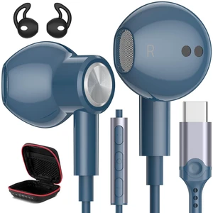 USB C Headphones Magnetic Wired Earbuds with Mic for Apple/Samsung Android Type C Earphones USBC Ear Bud Corded for iPhone 15 Pro Max 16 17 17e 18 Duo/Galaxy S26 S25 S24 Plus S23 S22 S21 Note 20 Ultra USB C Headphones Magnetic Wired Earbuds with Mic for Apple/Samsung Android Type C Earphones USBC Ear Bud Corded for iPhone 15 Pro Max 16 17 17e 18 Duo/Galaxy S26 S25 S24 Plus S23 S22 S21 Note 20 Ultra