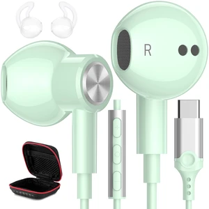 USB C Headphones Magnetic Wired Earbuds with Mic for Apple/Samsung Android Type C Earphones USBC Ear Bud Corded for iPhone 15 Pro Max 16 17 17e 18 Duo/Galaxy S26 S25 S24 Plus S23 S22 S21 Note 20 Ultra USB C Headphones Magnetic Wired Earbuds with Mic for Apple/Samsung Android Type C Earphones USBC Ear Bud Corded for iPhone 15 Pro Max 16 17 17e 18 Duo/Galaxy S26 S25 S24 Plus S23 S22 S21 Note 20 Ultra