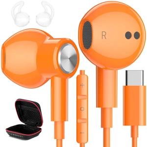 USB C Headphones Magnetic Wired Earbuds with Mic for Apple/Samsung Android Type C Earphones USBC Ear Bud Corded for iPhone 15 Pro Max 16 17 17e 18 Duo/Galaxy S26 S25 S24 Plus S23 S22 S21 Note 20 Ultra USB C Headphones Magnetic Wired Earbuds with Mic for Apple/Samsung Android Type C Earphones USBC Ear Bud Corded for iPhone 15 Pro Max 16 17 17e 18 Duo/Galaxy S26 S25 S24 Plus S23 S22 S21 Note 20 Ultra