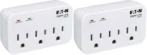 3 Outlet Portable Surge Protector Power Strip, Direct Plug in, $5,000 Insurance (SK3-0), Apple, Grey (Pack of 2) 3 Outlet Portable Surge Protector Power Strip, Direct Plug in, $5,000 Insurance (SK3-0), Apple, Grey (Pack of 2)