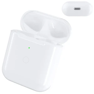 Replacement Airpod Wireless Charging Case Charging Case Compatible for Air Pod 1st 2nd Generation, Airpods1&2 Charger Case Replacement,Bluetooth Pairing Replacement Airpod Wireless Charging Case Charging Case Compatible for Air Pod 1st 2nd Generation, Airpods1&2 Charger Case Replacement,Bluetooth Pairing