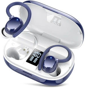 Ear Buds Wireless Earbuds Bluetooth Headphones with 128H Playtime LED Digital Display Charging Case, Over-Ear Hook with Mic, Stereo Sound, IPX7 Waterproof Earphones for Workout/Running Ear Buds Wireless Earbuds Bluetooth Headphones with 128H Playtime LED Digital Display Charging Case, Over-Ear Hook with Mic, Stereo Sound, IPX7 Waterproof Earphones for Workout/Running