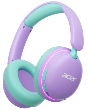 OHR727 Kids Bluetooth Headphones Travel, OverEar Comfort Design 85dB Safe Volume, 110H Playtime with LED Lights, Bluetooth 6.0, Built-in Mic, for iPad Tablet Travel School Blue Purple Green OHR727 Kids Bluetooth Headphones Travel, OverEar Comfort Design 85dB Safe Volume, 110H Playtime with LED Lights, Bluetooth 6.0, Built-in Mic, for iPad Tablet Travel School Blue Purple Green