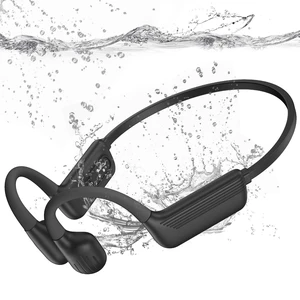 Swimming Headphones-Bone Conduction Headphones, IP68 Waterproof Open Earphones, LiteSurge Bluetooth 5.4 Underwater Sport Earbuds with 32 GB MP3 Memory for Swimming, Marathon-Black Swimming Headphones-Bone Conduction Headphones, IP68 Waterproof Open Earphones, LiteSurge Bluetooth 5.4 Underwater Sport Earbuds with 32 GB MP3 Memory for Swimming, Marathon-Black