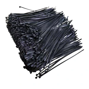 Zip Ties 1000 pcs 8 inch Cable Zip Ties, Premium Plastic Wire Ties with 40 LBS Tensile Strength, UV Resistant Cable Ties, Black Nylon Tie Straps Zip Ties 1000 pcs 8 inch Cable Zip Ties, Premium Plastic Wire Ties with 40 LBS Tensile Strength, UV Resistant Cable Ties, Black Nylon Tie Straps