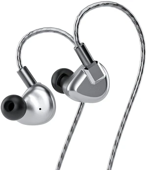 S12 in-Ear Headphones 14.8mm Planar Magnetic Driver Wired in-Ear HiFi Earphones for Smartphones/PC/Tablet (4.4mm Connector, Silver) S12 in-Ear Headphones 14.8mm Planar Magnetic Driver Wired in-Ear HiFi Earphones for Smartphones/PC/Tablet (4.4mm Connector, Silver)