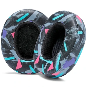 PadZ Crusher Evo - Earpads for Skullcandy Crusher Evo & Hesh ANC Made by Wicked Cushions Also fits Crusher Wireless & More, Enhanced Comfort & Sound Isolation 90's Black PadZ Crusher Evo - Earpads for Skullcandy Crusher Evo & Hesh ANC Made by Wicked Cushions Also fits Crusher Wireless & More, Enhanced Comfort & Sound Isolation 90's Black