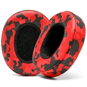 PadZ Crusher Evo - Earpads for Skullcandy Crusher Evo & Hesh ANC Made by Wicked Cushions Also fits Crusher Wireless & More, Enhanced Comfort & Sound Isolation Red Camo PadZ Crusher Evo - Earpads for Skullcandy Crusher Evo & Hesh ANC Made by Wicked Cushions Also fits Crusher Wireless & More, Enhanced Comfort & Sound Isolation Red Camo