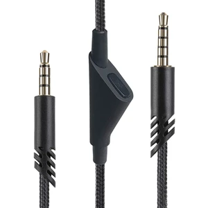 2M Inline Mute(Hold Button) Nylon Braided Cord for Astro A40 Headsets Inline Mute Function(Hold Button)Audio Cable, 2 Meter Long, Nylon Braided, Compatible with Astro A40 Headsets 2M Inline Mute(Hold Button) Nylon Braided Cord for Astro A40 Headsets Inline Mute Function(Hold Button)Audio Cable, 2 Meter Long, Nylon Braided, Compatible with Astro A40 Headsets