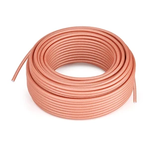 RG400 Coax Cable 100 Feet, M17/128 Double Shield Coaxial Cable for Base Station Ham Amateur Radio Antenna Jumper RG400 Coax Cable 100 Feet, M17/128 Double Shield Coaxial Cable for Base Station Ham Amateur Radio Antenna Jumper