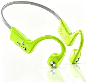Bone Conduction Headphones, Bluetooth 6.0 Open Ear Headphones with Mic, Type-C Quick Charge, Long Battery Life, IPX5 Sweatproof, Lightweight Comfortable for Gym, Sports, and Driving(Green) Bone Conduction Headphones, Bluetooth 6.0 Open Ear Headphones with Mic, Type-C Quick Charge, Long Battery Life, IPX5 Sweatproof, Lightweight Comfortable for Gym, Sports, and Driving(Green)