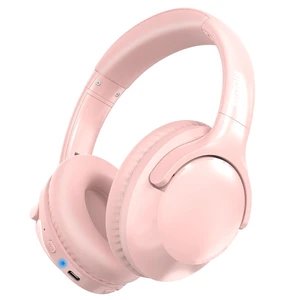 Bluetooth Headphones Over Ear 68H Playtime 6 EQ Wireless Headset with Microphone HiFi Stereo Foldable Lightweight Deep Bass for Travel Home Office Cellphone Pink Bluetooth Headphones Over Ear 68H Playtime 6 EQ Wireless Headset with Microphone HiFi Stereo Foldable Lightweight Deep Bass for Travel Home Office Cellphone Pink