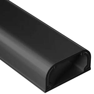 Large Cord Hider - 47in Wire Hiders for TV on Wall, Paintable Cable Hider, X-Large Cable Management Kit, Cord Hiding for Wall, W1.6in H0.8in, Black Large Cord Hider - 47in Wire Hiders for TV on Wall, Paintable Cable Hider, X-Large Cable Management Kit, Cord Hiding for Wall, W1.6in H0.8in, Black